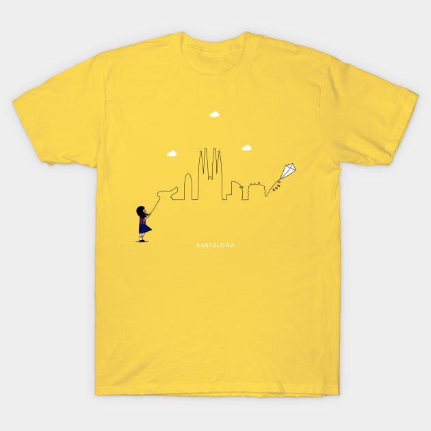 Barcelona T-Shirt by Kein Design